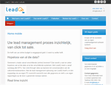 Tablet Screenshot of leadq.nl